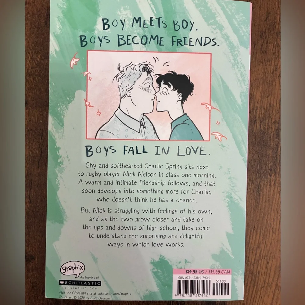 Heartstopper YA Graphic Novel Paperback Book